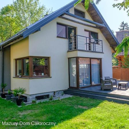 Вілла Czarny Kot Mazury Dom Caloroczny Malkinie Екстер'єр фото