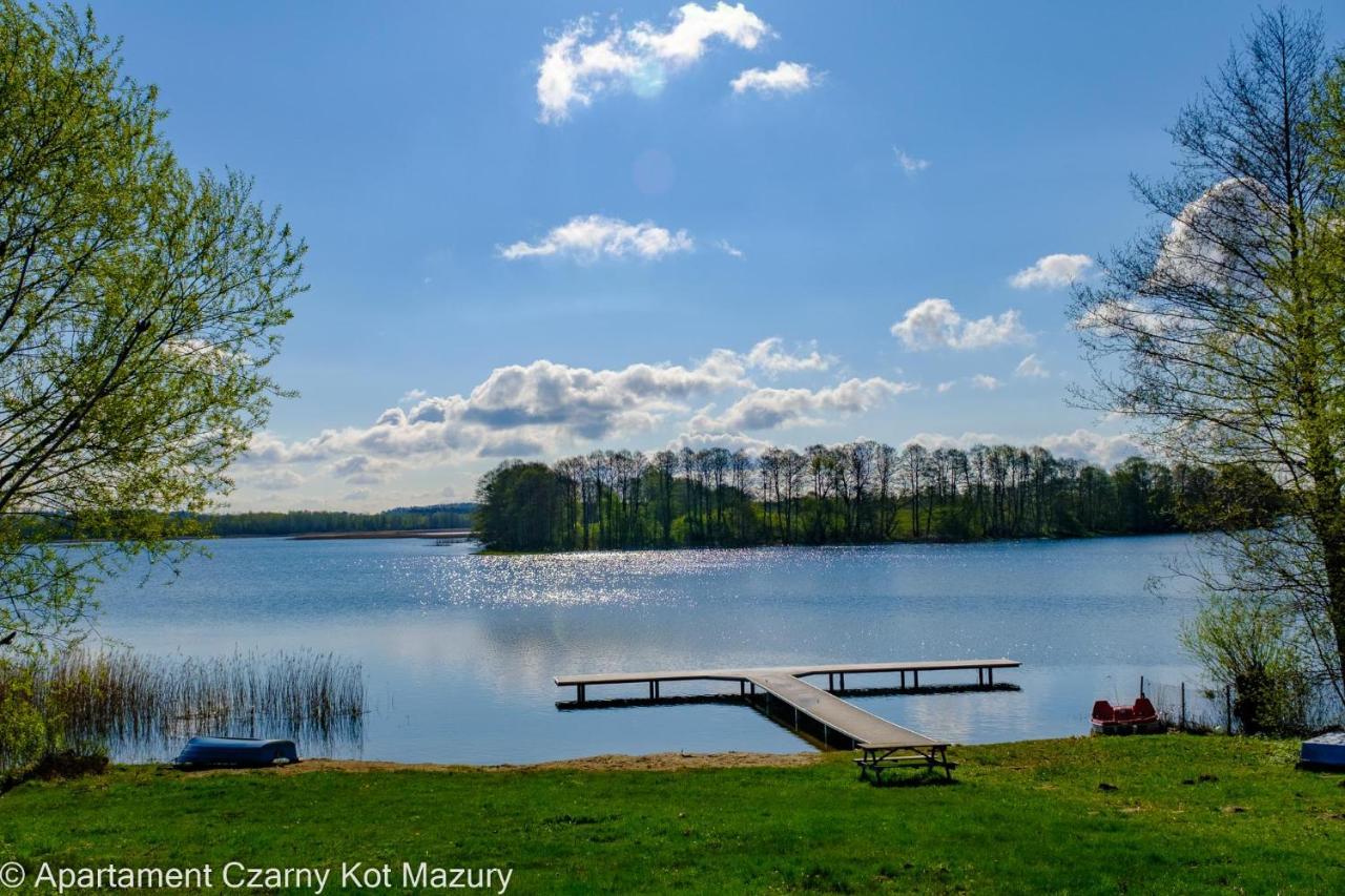 Вілла Czarny Kot Mazury Dom Caloroczny Malkinie Екстер'єр фото