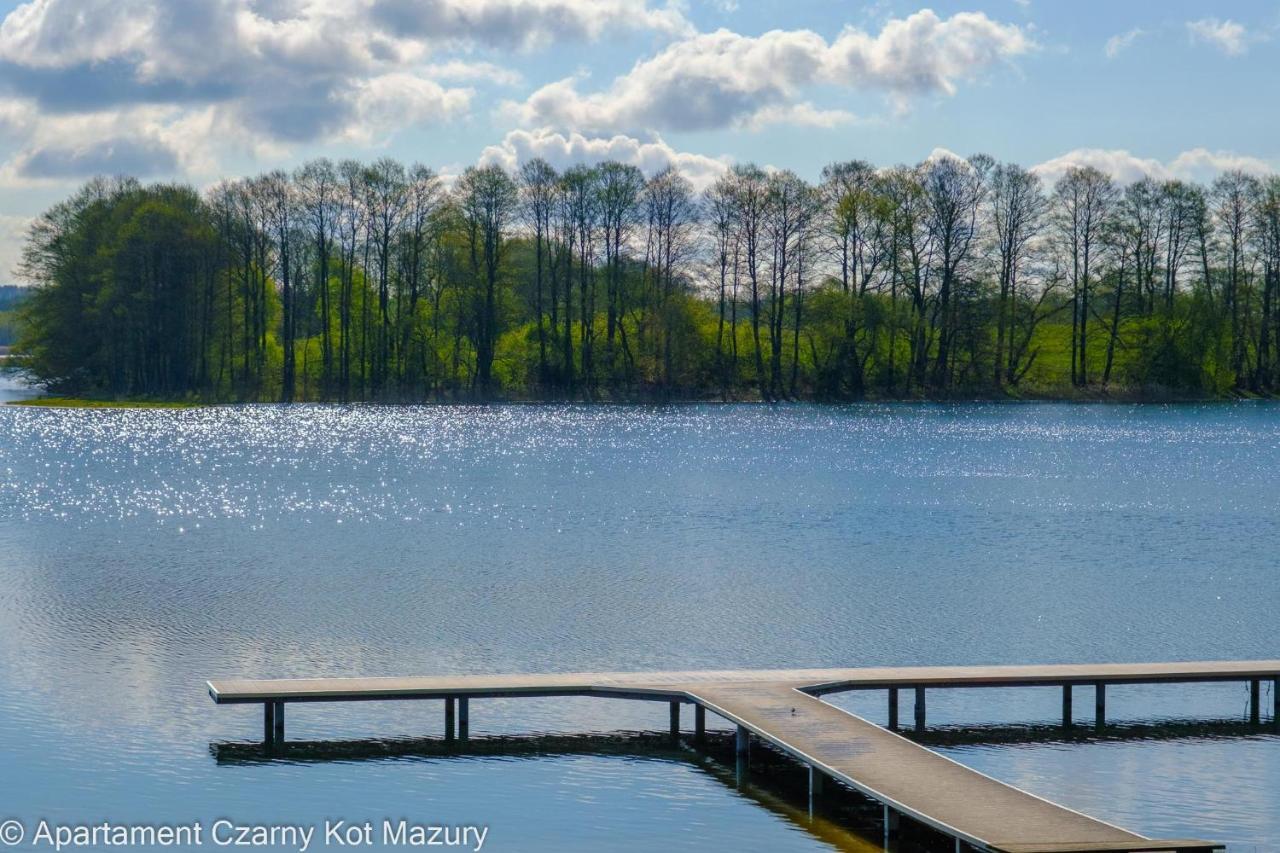 Вілла Czarny Kot Mazury Dom Caloroczny Malkinie Екстер'єр фото