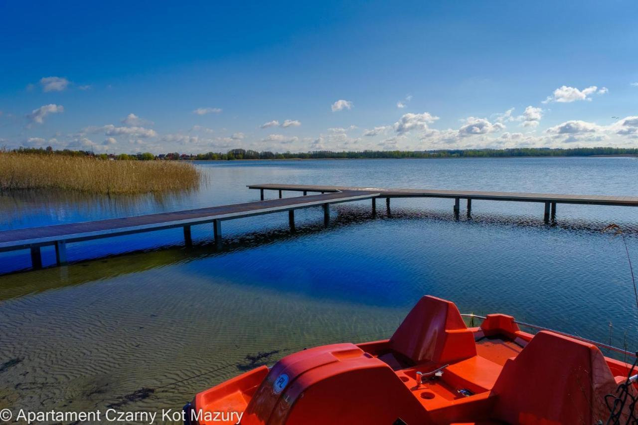 Вілла Czarny Kot Mazury Dom Caloroczny Malkinie Екстер'єр фото