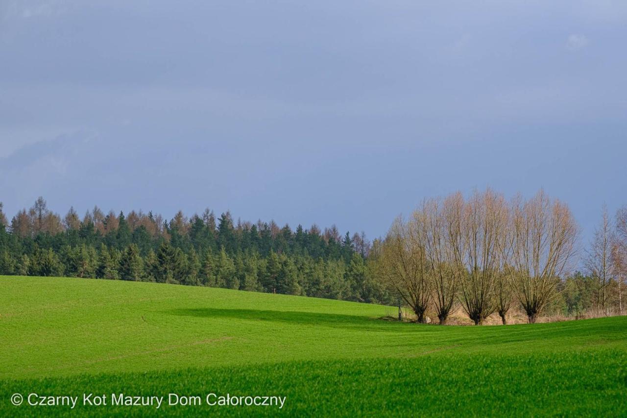 Вілла Czarny Kot Mazury Dom Caloroczny Malkinie Екстер'єр фото
